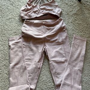 Women's Pink Activewear Set